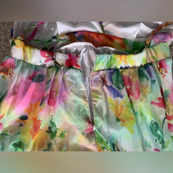 Fashion Nova Chiffon Dress - Picture 4 of 7